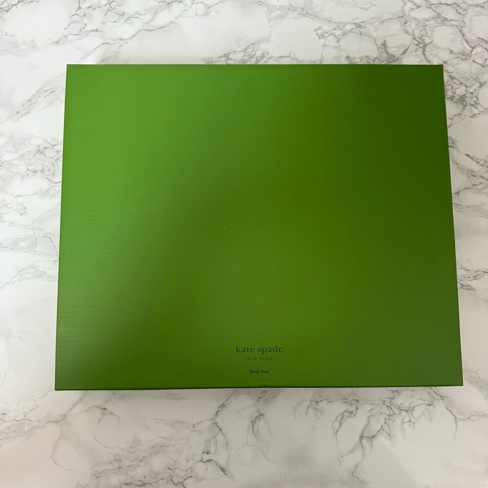 Desk Paper Note kate spade | Office | Kate Spade New York Leatherette Paper Tray ...